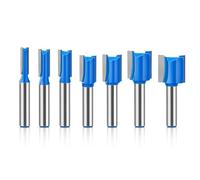 Router Bit 1PCS 8mm Shank Straight Bit Tungsten Carbide Double Flute Router Bits Milling Cutter for Wood Woodwork Tool(8X14X20mm)
