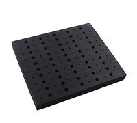 Router Bit Storage Tray Holder Size12.8x11x1.4inches Foam for 110 Bits Multifunctional Too Box