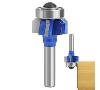 Router Bits for Woodworking, Router Bits, Edge Forming Bits for Rounding, Professional 4 Tooth Carbide Angle Rounding Bits for the