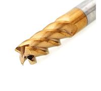 Router Bits MZG Cutting HRC60 4 Flute 4mm 5mm 6mm 8mm 12mm Alloy Carbide Milling Tungsten Steel Milling Cutter End Mill Mill Drill Bit(12.0x12Dx75L)