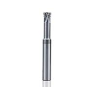 Router Bits, Thread Mills 3 Flute End Mill 60 Degrees CNC Threading Tools Carbide Milling Cutter