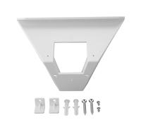 Router Bracket Holder, Wall Mounted Router Mount, Stable Support Easy Installation Plastic Router Holder with Anti Slip Base for Home Living Room Office Network Setup