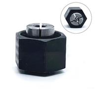 Router Chuck Collet and Nut Replacement Compatible with Dw621 Dw616 Dw616m/d/pk Dw616p/s/sk Dw618 Dw618d/m Dw618p Routers Fits 1 Over 4 1 Over 2 12mm Sizes Replaces (6.35MM)