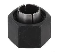 Router Chuck Collet for DW618 Router Series(12MM) | 1/4 inch capacity, for durable metal build, precise fit for woodworking, replaces OEM parts easily