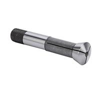 Router Collet Adapter, Collet Replacement High Hardness Sharpener M20 Thread Chuck Router Centering Cone Router Collet Grinding Machine Accessories (1/2-12.75mm) (1/4-6.35mm)