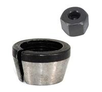 Router Collet Chuck High Chucks Clamping Adapter for Woodworking Engraving Trimming Machine Tool Hss Steel Hand Tools Builders