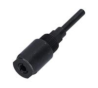 Router Collet Extension Chuck for Round Shank Milling Bits - Alloy Steel Extension for Woodworking - Provides Complete Cutting Depth with High Concentration Shank - Portable and (1/4" Handle)