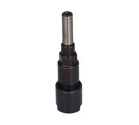 Router Collet Extension Chuck, Round Shank Milling Bits for Woodworking, Alloy Steel High Concentration Shank with Complete Cutting Depth for Trimming and (8mm Handle)