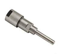 Router Collet Extension Rod Router Bit Adapter Extender for 1/4in 6mm 8mm Shank Milling Cutters and Engraving Trimming Machines, Carbon S(1/4 SHANK TO 1/4)