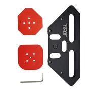 Router Corner Jig - Router Corner Radius Template | Lightweight Stencil Sheet Cutting Agent Hand Tools | Templates Corners with Removable Clip Edges Carpenter Project Table