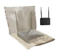 Router Cover, 13x18 Inch Soft Lightweight Breathable Wifi Box Hider, Radiation Protection, WiFi Guard Emf Faraday Cage for Home, Office, Floating Shelves