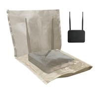 Router Cover, 13x18 Inch Soft Lightweight Breathable Wifi Box Hider, Radiation Protection, WiFi Guard Emf Faraday Cage for Home, Office