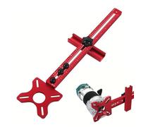 Router Cutting Device, Router Cutting Device | 4 in 1 Aluminum Precision Milling Groove Holder - Router Tool Table Insert Plate Adjustable