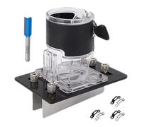 Router Groove, Router Grooving Tool, Screw Fasteners for Invisible Connector 2 in 1 | Invisible Fastener for Milling and Refinishing PA