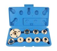 Router Guide Kit Brass 11 Piece Template Bushing Guides Set for Woodworking Tools Durable Precision Template Adapter Router Guide with Storage Box