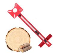 Router Guides for Woodworking - Accessory gadget adjustable compact multifunction | Fixed Base Edging Guide,For surfacing edges circles tables indoor and