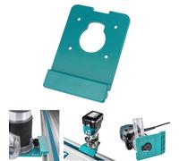 Router Guides Rail Adaptor Compatible with Makita Trimmer RT0701C/XTR01Z/DRT50/RT0700C, 18/21V Cordless Electric Edge Guide Adapter, 13X9cm Track Saw Guide Rail,Guide Rail Router Edge Milling Adapter