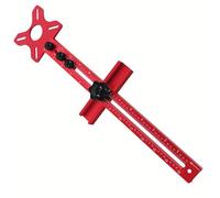 Router Jigs for Woodworking - Aluminium Router Trimming Machine Bracket - Table Insert Plate, Cabinet Hardware Jig, Jig Templates