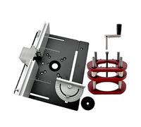 Router Lift 65MmDiam Motors Router Lift Aluminum Alloy Router Lift Kit Table Base Alum Woodworking Router Table Insert Plate Board B