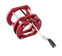 Router Lift Base, 4 Jaw Clamping Aluminum Alloy Router Table Lifting System Base with Stainless Steel Support Rod, with Crank Handle