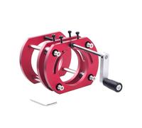 Router Lift Base, Aluminum Alloy 4 Jaw Clamping Router Table Lifting System Base, 51mm Lifting Height Router Lift for Small Trimming Machines/Small Gong Machine