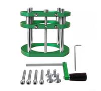 Router Lift Base Designed for Table Saw Insert Plate Use with Manual Lift Function and 4 Jaw Clamp for Diameter 64 66mm Clamping Machines (Green)