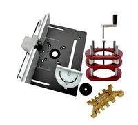 Router Lift Kit - Woodworking Router Table Insert Plate Base | Manual Lifting Kit Table Saw Insert Base Plate for Slotting, Trimming, Chamfering