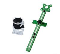 Router Milling Groove Bracket, 4In1 Router Milling Tool for Precision in Woodworking, Compatible with Various Materials and Sizes(B)