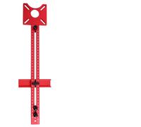 Router Milling Groove Bracket, Aluminum Alloy Sliding T-Square, Precision Angle Adjustment Scriber Marking Line Drawing Aid, Adjustable Cabinet Hardware Jig, Metric MM Router Circle Cutting Jig