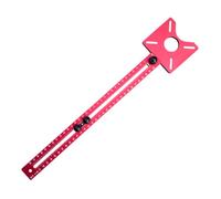 Router Milling Groove Bracket - Aluminum Milling Board | Trimming Machine fllip Board | Circle Cutting Positioning Jig | Tool Suitable for Various Boards, Medium Fiberboard Cabinet Hardware