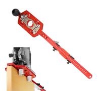 Router Milling Groove Bracket with 2 Handle Design, 3 in 1 Multifunctional Aluminium Alloy Adjustable Cabinet Hardware Jig and Router Guide, Jig Router Tool Woodworking Tools