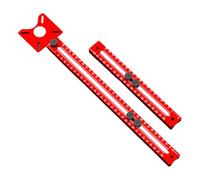 Router Milling Grooves Bracket Aluminum Router Circles Cutting Multifunctional Cabinet Hardware Guide Tool Carpentry Measuring Tool
