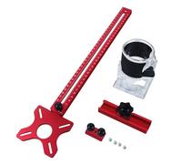Router Milling Grooves Bracket Drawer Hole Drilling Template Aluminum Trimming Machine Base Circular Slotting Locator Aluminum Cutter