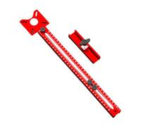 Router Milling Grooves Bracket Drawer Hole Drilling Templates Aluminum Machine Base Circular Slotting Locators Measuring Tool
