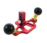 Router Plane Aluminum Hand Held Woodworking Tool Line & Shoulder Planning Precision Cutting Depth Control
