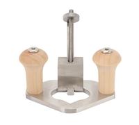 Router Plane Handheld Woodworking Tool with Depth Stop and Removable Base, Stainless Steel Router Plane for Accurate Grooves and Wood Trimming, Ergonomic Design for Fine
