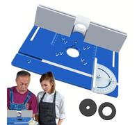 router plate accurate trim router plate miter gauge guide router insert woodworking precise trim router slide router plate smooth router table engraving table router precise slide plate wooden table