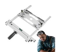 Router Positioning Guide - Wood Cutting Jig, Alignment Trimmer Template, Stainless Steel Edge Guide, Modular Joinery Clamping System | Reliable for Precision Woodworking & Professional Workshops