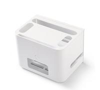 Router Shelf,WiFi Box Hider Desktop WiFi Router Storage Box Modem Rack Router Cover Power Strip and Cable Applies to Suitable for Office and Home Management