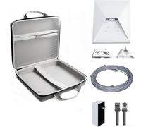 Router Storage Box Compatible for Starlink, Portable for satellite Receiver Protective Case for Outdoor Travel