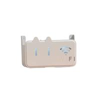 Router Storage Box Wall-Mounted Wall Mounted Storage Box, Wireless WiFi TV Set-top, Router Shelf, No Drilling Design, Can Hold Various Small Items at Home(Grey)