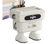 Router Storage Container - Table Stand Robots | WLAN Box Cover for Home Living Room Bedroom Study TV Table Work and Entertainment Center