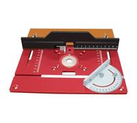 Router Table Insert Plate, Router Table Plate - Multifunctional Metal Table Table Saw Guide with Center Hole - Woodworking Jig for Cutting Wood Recort