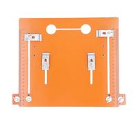 Router Table Insert Plate, Woodworking Bench Base Plate, Circular Saw Guide Plate for Cutting Trimming Machine, PP Material with Clear Scales and Easy Installation, 25x28cm Flip Pl