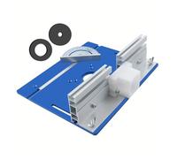 Router Table Insert, Router Plate Insert - Table Router Woodworking Guide with Miter Gauge Guide | Smooth Slide Trimming Carving Table Trim Router Plate for Home Studio