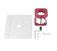 Router Table Lifting Base with 0 to 54mm Lift Range | Adjustable Lift System Router Table Insert Plate suits woodworking slotting tenoning trimming with aluminum alloy body