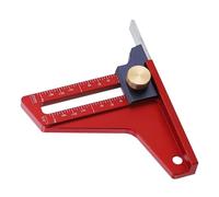 Router Table Miter Gauge - Aluminum Alloy Precision Cutting Guide with Magnetic Base for Table Saw Setup | 15cm Height Measurement Tool for Woodworking