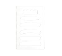 Router Template, Acrylic Templates for Woodworking, Valet Tray Router Templates, 6-In-1 Transparent Charcuterie Board Handle Template, Multifunctional Inlay Router Jig for Kitchen and Woodworking