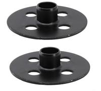 Router Template Guide Bush for Makita 3620, 3612, 3612C, RP0900, RP1801, RP2301 and 344364-5 - 18mm Metal Guide for Woodworking Power Tools(2PCS)