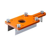 Router Templates, Precision Woodworking Guide for Arc and Slot Routing, Adjustable Joinery Template for do it Your own Boards, Ideal for Cabinet Installation, Handmade Projects, 4.96x3.62 Inches